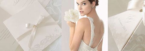 Matrimonio elegante modello Serena White - coordinato nozze